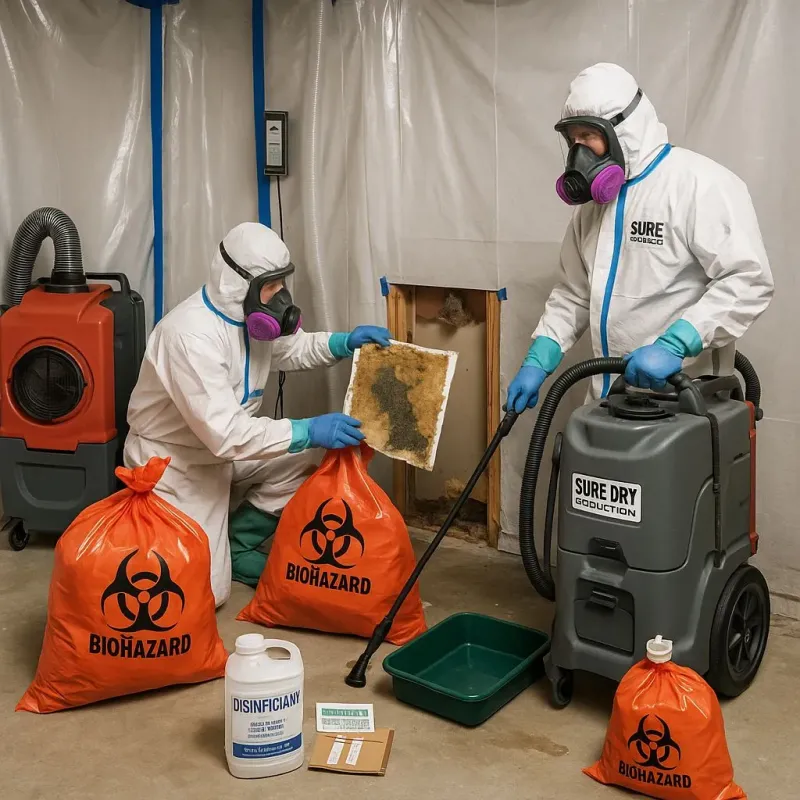 Contaminated Water Handling Protocols process in Boiling Spring Lakes, NC