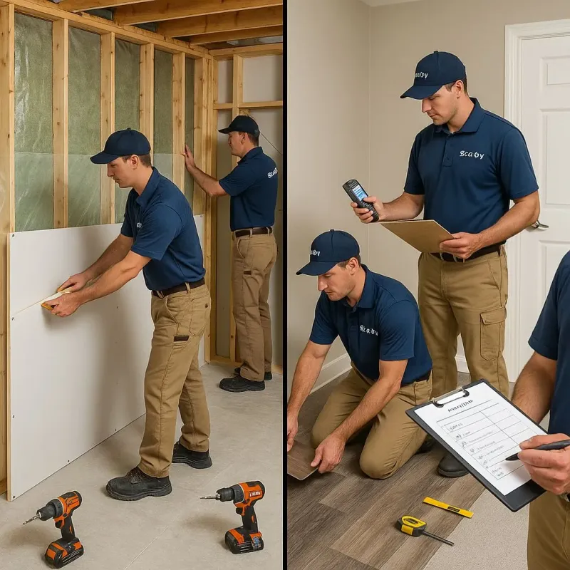 Repairs and Reconstruction process in Boiling Spring Lakes, NC