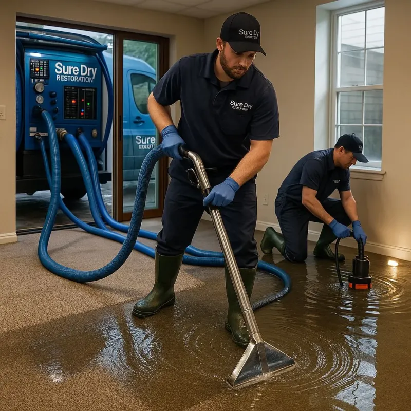 Water Extraction and Removal process in Boiling Spring Lakes, NC